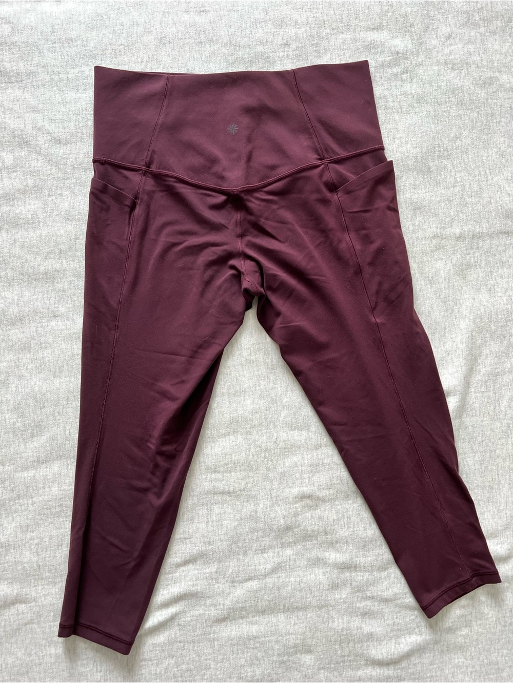 Athleta Salutation Stash Pocket 7/8 and Capri Leggings. Pack of two. - Picture 3 of 13